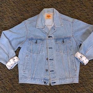 Vintage 1990's Hard Rock Cafe New York Save the Planet Denim Jean Jacket